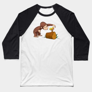 Curious George 5 Baseball T-Shirt